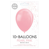 Globos ballonnen pearl roze 30cm, 10st. - afbeelding 2
