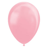 Globos ballonnen pearl roze 30cm, 10st. - afbeelding 1