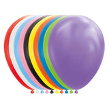 Globos ballonnen mix kleuren 30cm, 10st. - afbeelding 3