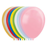 Globos ballonnen metallic pearl mix kleuren 30cm, 100st. - afbeelding 3