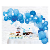 Globos ballonnen boog set blauw - afbeelding 3