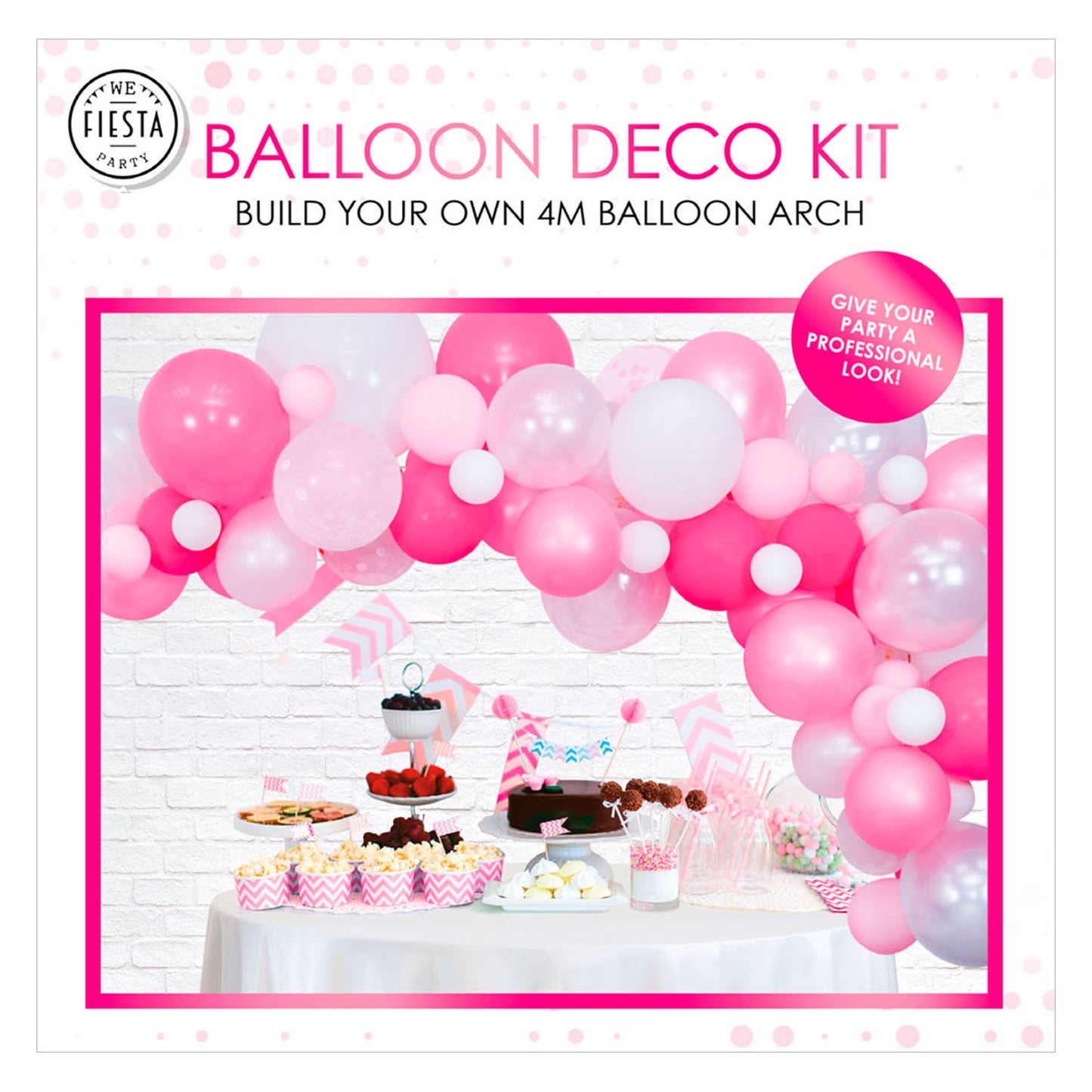 Ballonnen Boog Set Roze