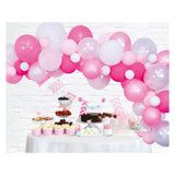Globos ballonnen boog set roze - afbeelding 3