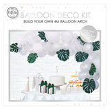 Globos ballonnen boog set wit - afbeelding 1