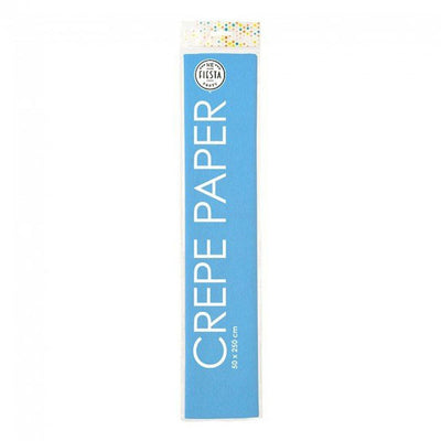 Globos crepepapier baby blauw, 50x250cm