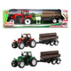 Toi-toys toi toys tractor frictie met aanhanger 44cm