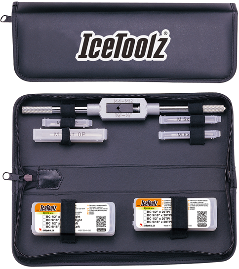 Tapset met wringijzer IceToolz Xpert E158