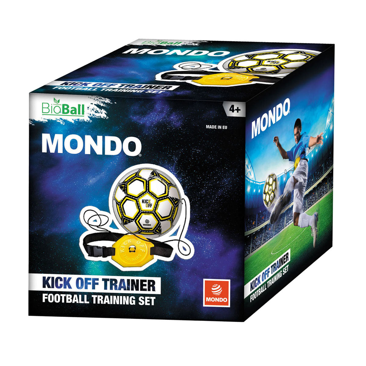 Mondo kick off voetbaltrainer