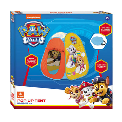 Mondo pop-up tent paw patrol.