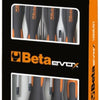 Beta 7-delige set schroevendraaiers tools voor schroeven met tamper resistant torx® profiel<br>