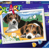 Ravensburger creart beagle puppies