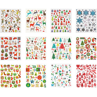 Creativ company stickerpakket kerst, 12vel