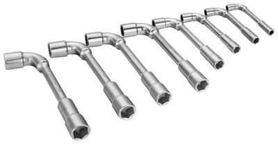 Bahco gebogen soksleutelset 8-delig