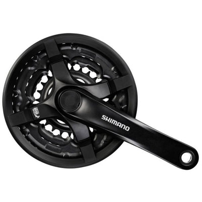 Shimano crankstel Tourney CG triple 28-38-48 175mm zw. -4mm