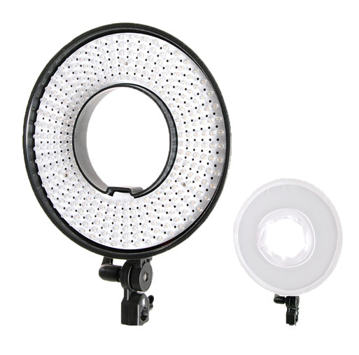 Falcon eyes bi-color led ringlamp dimbaar dvr-300dvc op 230v