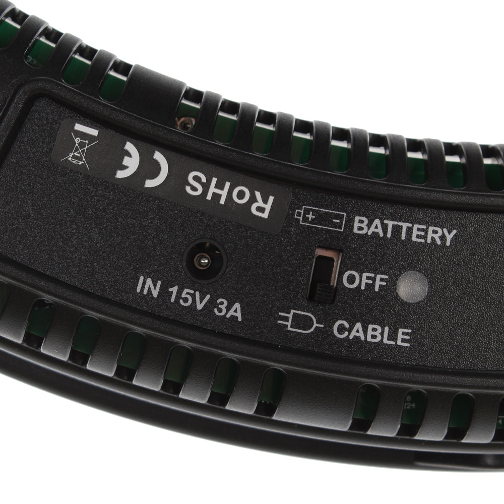 Falcon eyes bi-color led ringlamp dimbaar dvr-512dvc op 230v