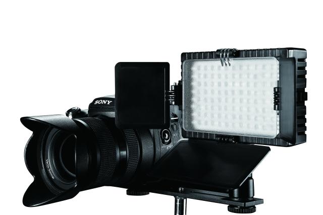 Falcon eyes led lamp set dimbaar dv-96v-k2 incl. accu