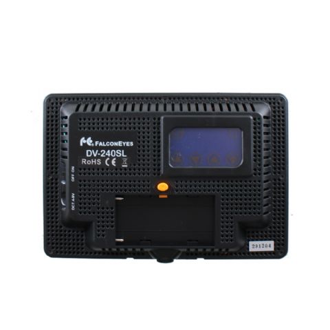 Falcon eyes bi-color led lamp set dimbaar dv-240sl-k1 incl. accu