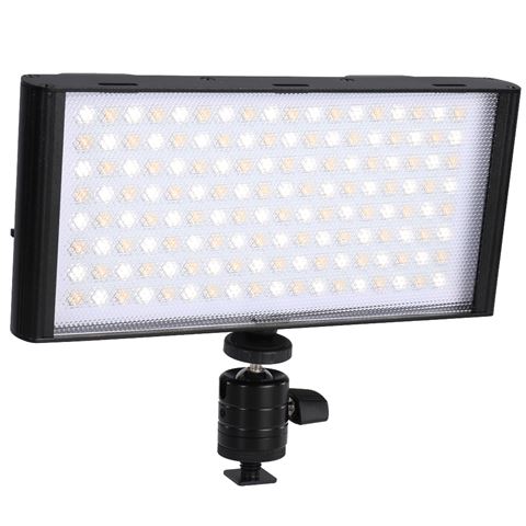 Falcon eyes bi-color led lamp set t6 incl. accu