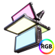 Falcon eyes rgb led lamp pockelite f7 fold