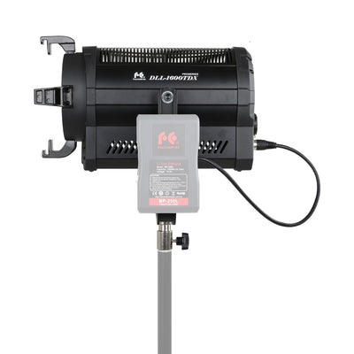 Falcon eyes bi-color led spot lamp dimbaar dll-1600tdx op 230v of accu