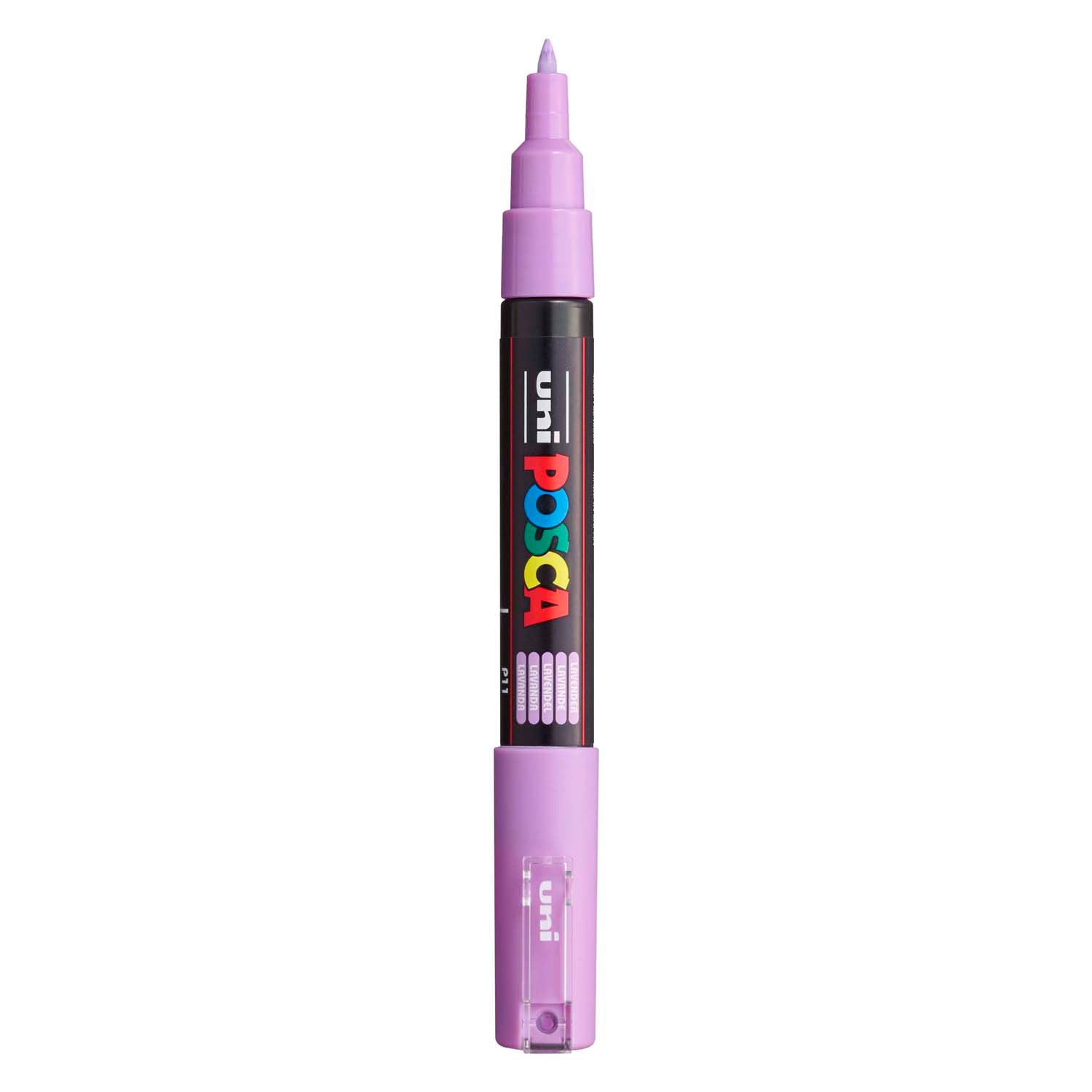 Uni posca verfmarker 1mc lavendel - conische punt - 1 mm