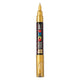 Uni posca verfmarker 1mc goud - conische punt - 1 mm