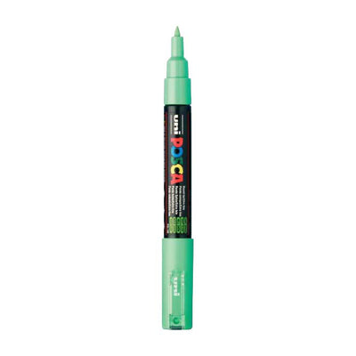 Uni posca verfmarker 1mc lichtgroen - conische punt - 1 mm