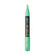 Uni posca verfmarker 1mc lichtgroen - conische punt - 1 mm