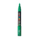 Uni posca verfmarker 1mc donkergroen - conische punt - 1 mm