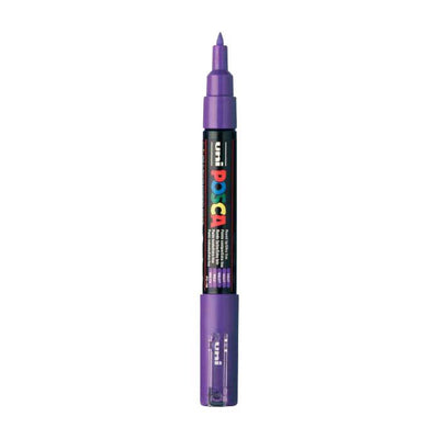 Uni posca verfmarker 1mc paars - conische punt - 1 mm