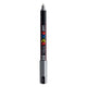 Uni posca marker pc-1mr zilver - extra fine 0,7mm