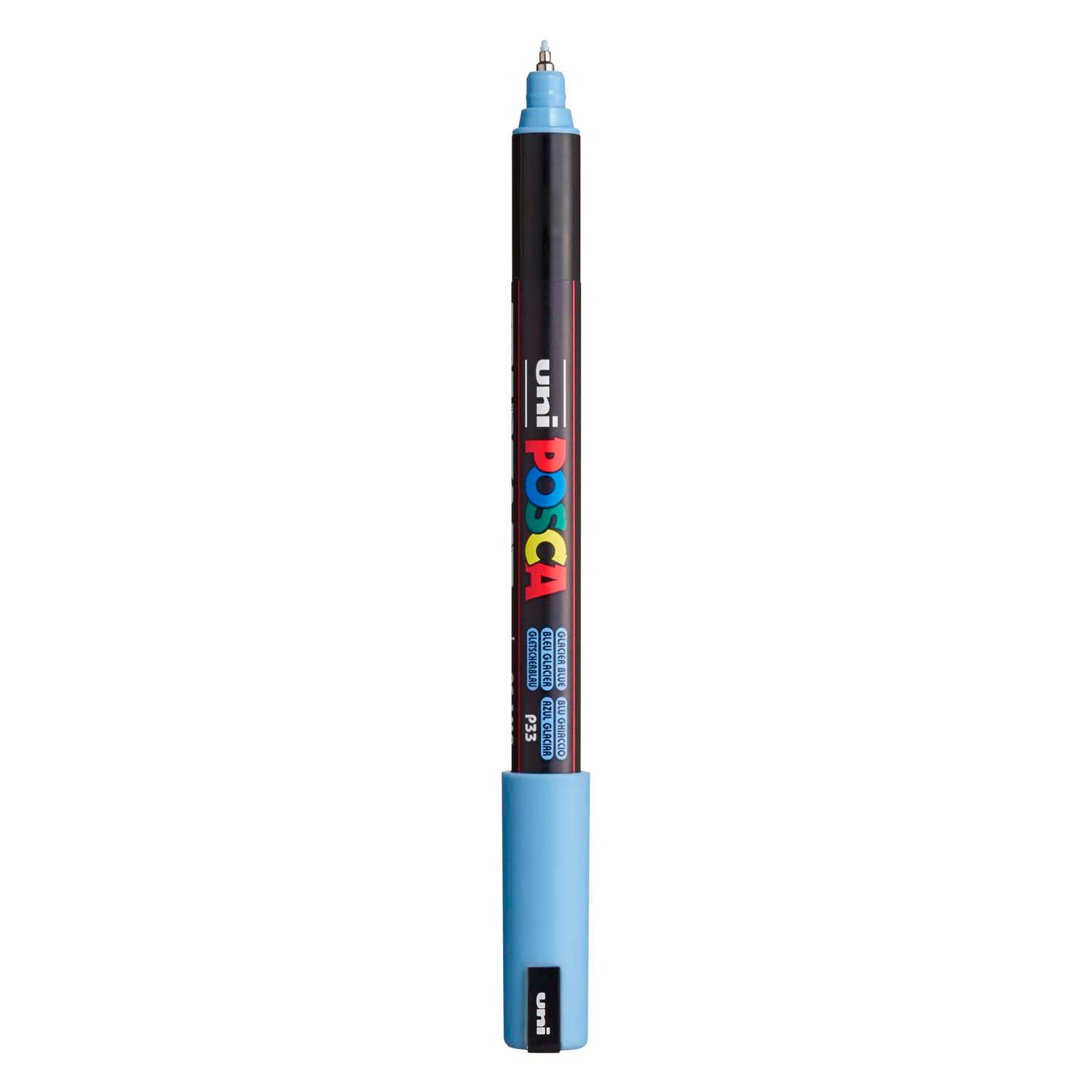 Uni posca marker pc-1mr ijsblauw - extra fine 0,7mm