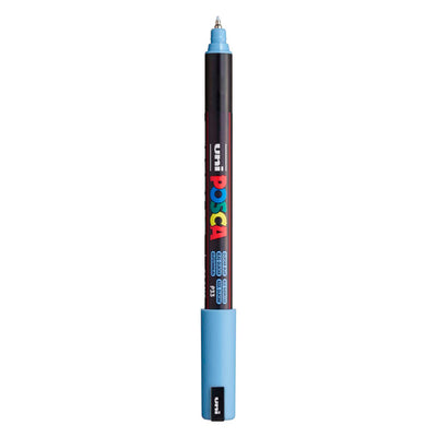 Uni posca marker pc-1mr ijsblauw - extra fine 0,7mm