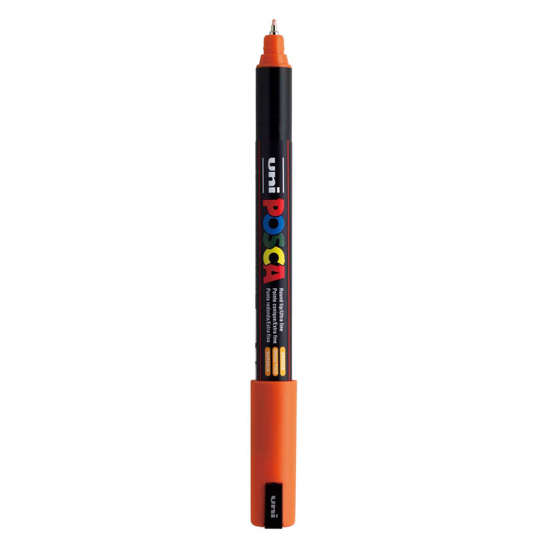 Uni posca marker pc-1mr donkeroranje - extra fine 0,7mm