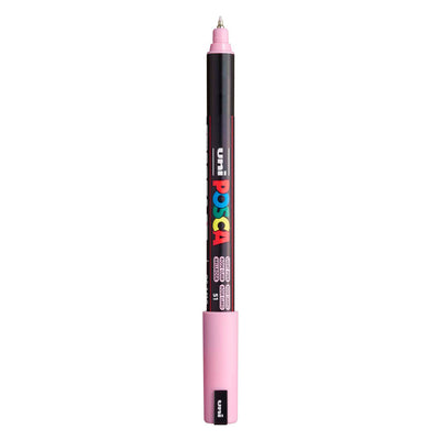 Uni posca marker pc-1mr lichtroze - extra fine 0,7mm