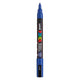 Posca verfstift pc3m f donkerblauw