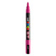 Uni posca pc3m acrylmarker fuchsia - ronde punt tot 1,3 mm