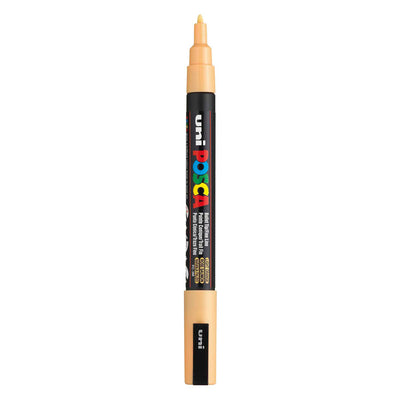 Uni posca pc3m verfmarker zalmroze - ronde punt tot 1,3 mm