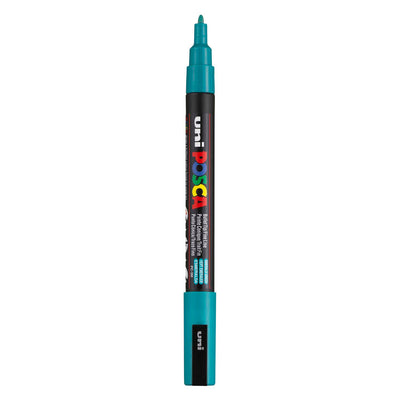 Uni posca pc3m verfmarker smaragd groen - ronde punt tot 1,3 mm