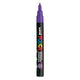Uni posca posca uni pc3m verfmarker paars - ronde punt tot 1,3 mm