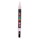 Uni posca pc3m verfmarker glitter roze - ronde punt tot 1,3 mm