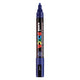 Uni posca verfmarker pc5m donkerblauw - conische punt 2,5 mm