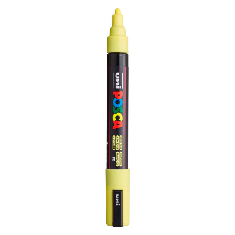 Uni posca verfmarker pc5m zongeel - conische punt 2,5 mm