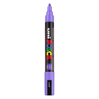Uni posca verfmarker pc5m lila - conische punt 2,5 mm