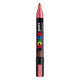 Uni posca verfmarker pc5m metallic rood - conische punt 2,5 mm