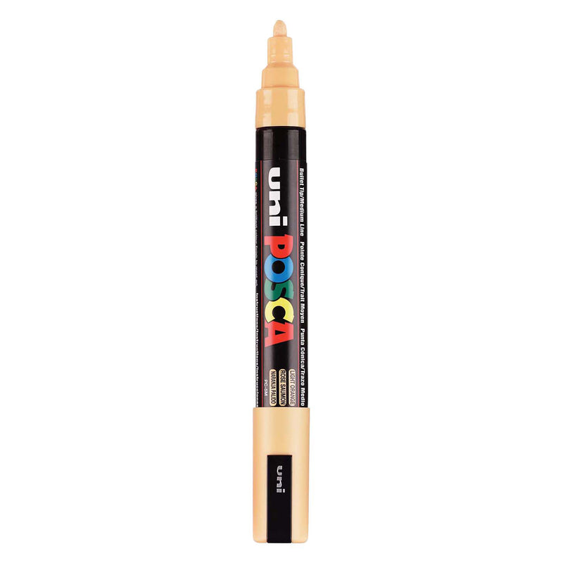Uni posca verfmarker pc5m zalmroze - conische punt 2,5 mm