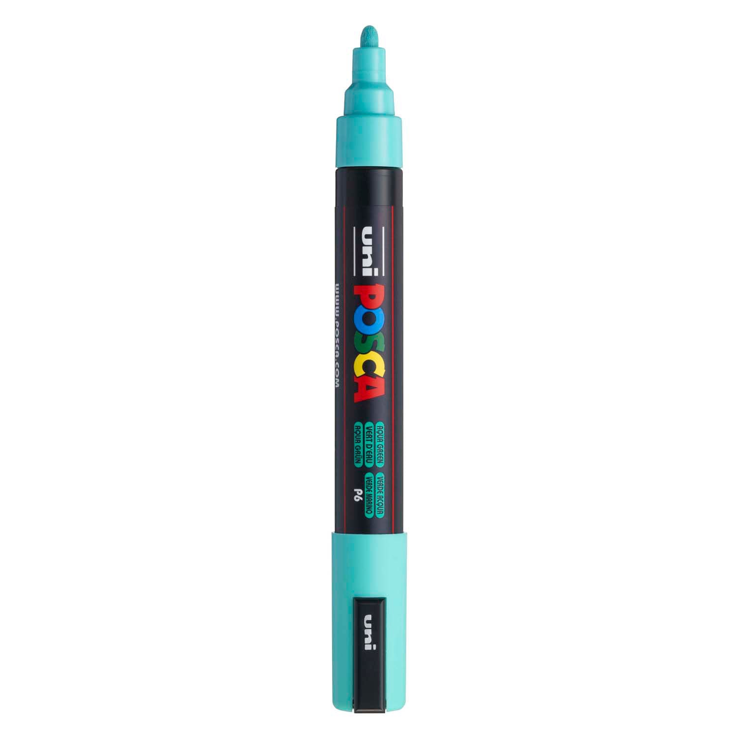 Uni posca verfmarker pc5m aqua groen - conische punt 2,5 mm
