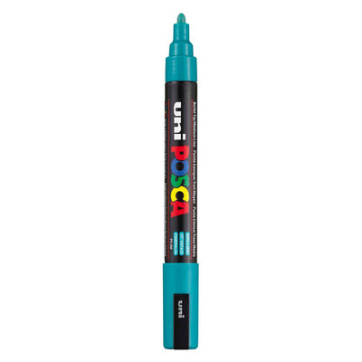 Uni posca verfmarker pc5m smaragd groen - conische punt 2,5 mm