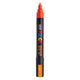 Uni posca verfmarker pc5m neon oranje - conische punt 2,5 mm